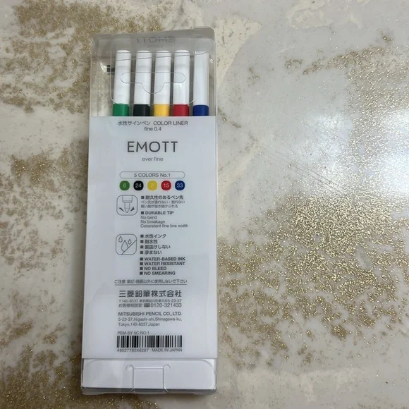 Cloth & paper 5 COLOR SET - Picture 3 of 3